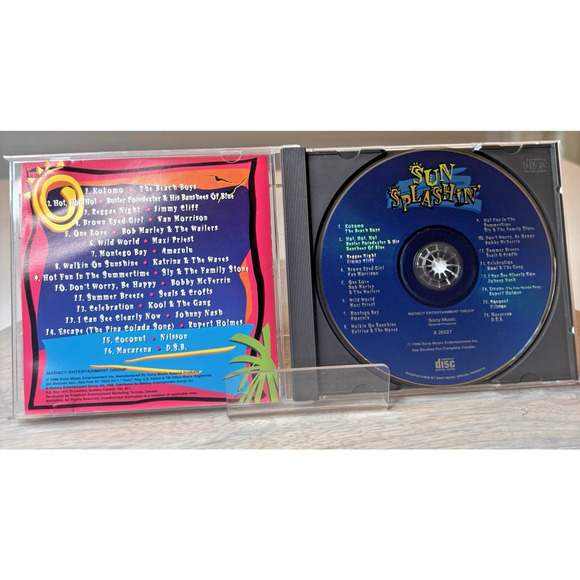 Sun Splashin' Vol. 1 [CD, 1996, Island Records] Reggae Compilation Various Artis - Picture 3 of 5